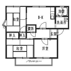 リトルフォレスト御立の物件間取画像